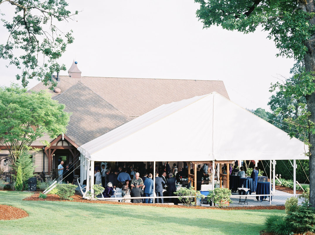 Wedding venue alongside the 18th green
